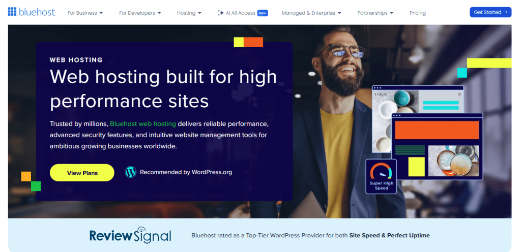 Bluehost Review 2026