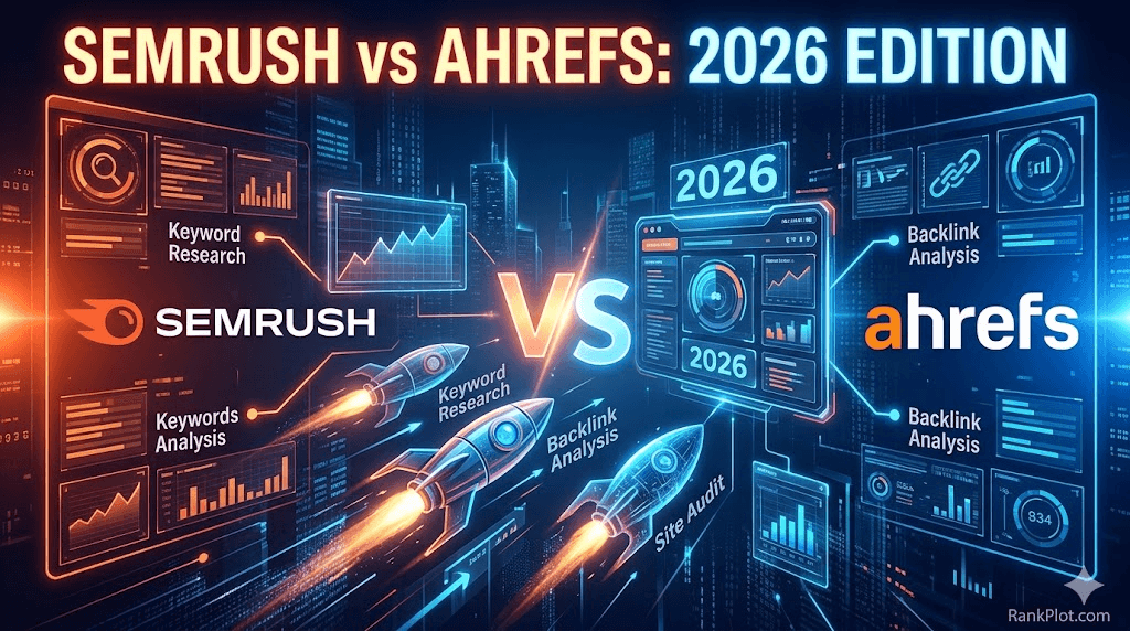 SEMrush Review 2026 - SEMrush vs Ahrefs comparison