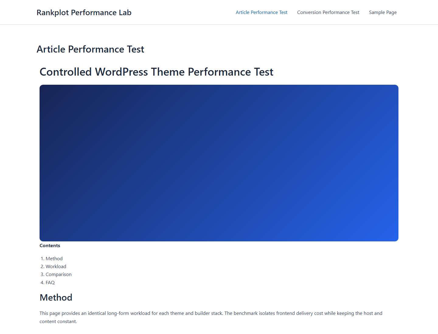 Astra Elementor controlled test page